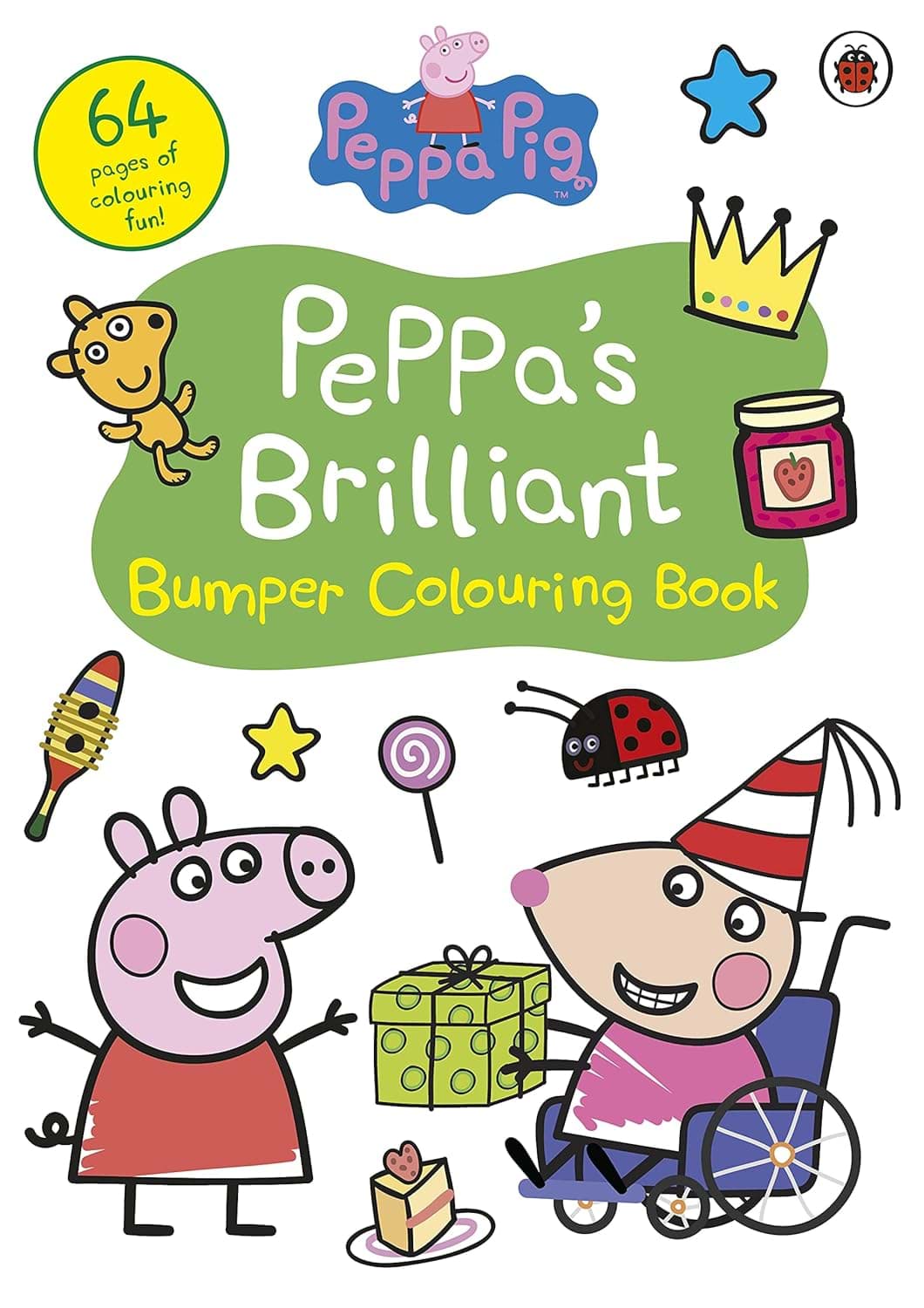 Peppa's Brilliant Bumper Colouring Book resmi